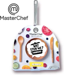 MasterChef / Jumbo - Wokpan - Met Glazen Deksel - 28 Cm - Inductie -Keukenpotten Winkel 1016x1200