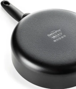GreenPan Cambridge Hapjespan Met Deksel 28cm - Zwart - Inductie - PFAS-vrij -Keukenpotten Winkel 1026x1200 1