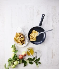 GreenChef Diamond Koekenpannenset Ø 20cm + Ø 28cm - Zwart - Inductie - PFAS-vrij -Keukenpotten Winkel 1038x1200 2