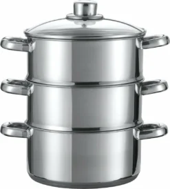 Merkloos Imperial Kitchen Stoompan - 20 Cm - 3 Delig - 21 X 26cm 10 Merkloos Imperial Kitchen Stoompan - 20 Cm - 3 Delig - 21 X 26cm -Keukenpotten Winkel 1083x1200 1