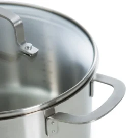 BK Bistro Pannenset - 4-delig - RVS - Glazen Deksel - Inductie -Keukenpotten Winkel 1102x1200