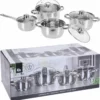 Excellent Houseware Pannenset RVS 8 Delig -