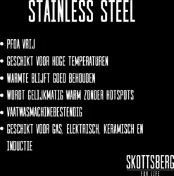 Skottsberg Wok Stainless Steel 28 Cm Roestvrijstaal -Keukenpotten Winkel 1182x1200