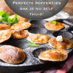 IRONO Poffertjespan Set - Incl. Doseerfles, Kwast En Vork - Poffertjespan Inductie En Electrisch - Poffertjesmaker 19 Poffertjes - Poffertjes Maken - Spuitfles - Cadeau Voor Mannen En Vrouwen -Keukenpotten Winkel 1198x1200 16