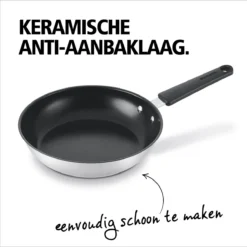 BRABANTIA ENJOYMENT Koekenpan - Keramische Antiaanbaklaag - Ø 24 Cm - Inductie - Pfas Vrij -Keukenpotten Winkel 1198x1200 6