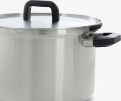 BK Flow Cool Pannenset - 4-delig – RVS Deksels - Veilig Afgietsysteem - Geschikt Voor Alle Warmtebronnen -Keukenpotten Winkel 1200x1012 1