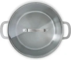 BK Bistro Soeppan Ø 24 Cm - RVS - Glazen Deksel - Inductie -Keukenpotten Winkel 1200x1013