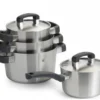 BK Conical Cool Pannenset - 4-delig - RVS – Geschikt Voor Alle Warmtebronnen