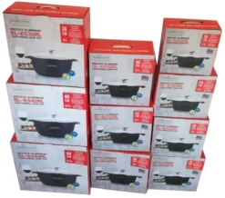 Royalty Line - Marble Soep/braadpan - Met Glazen Deksel Zwart - 24 CM. RL-BS24ML -Keukenpotten Winkel 1200x1057 2