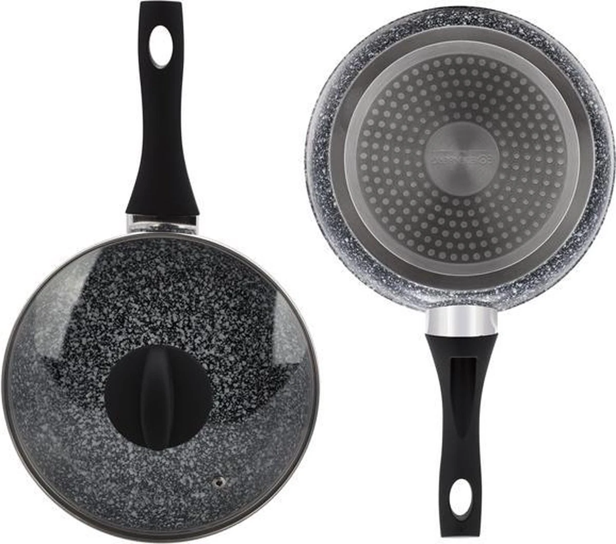 Edënbërg Stonetec Line - Hapjespan Keramisch - 22 Cm - 3-laags Anti-aanbaklaag! 3 Edënbërg Stonetec Line - Hapjespan Keramisch - 22 Cm - 3-laags Anti-aanbaklaag! - Afbeelding 3