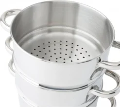 Merkloos Imperial Kitchen Stoompan - 20 Cm - 3 Delig - 21 X 26cm 9 Merkloos Imperial Kitchen Stoompan - 20 Cm - 3 Delig - 21 X 26cm -Keukenpotten Winkel 1200x1071 1