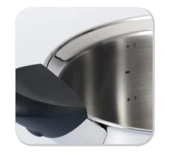 BK Q-linair Classic Pannenset - 5 Delig - RVS - Veilig Afgietsysteem - Inductie -Keukenpotten Winkel 1200x1075 10