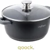 Cheffinger Cooking | Braadpan Met Deksel | 24cm | Alle Warmtebronnen | DC24