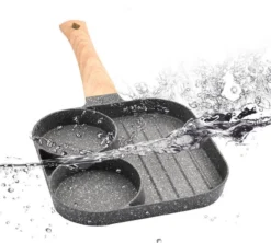 3-in-1 Grillpan Met Temperatuurgecontroleerde Antiaanbaklaag - Kook Verschillende Gerechten Tegelijk Zonder Oververhitting Of Verbranding -Keukenpotten Winkel 1200x1077 1