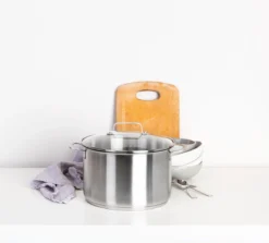 BK Bistro Soeppan Ø 24 Cm - RVS - Glazen Deksel - Inductie -Keukenpotten Winkel 1200x1083 1