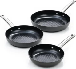 ISENVI Murray Combideal - Keramische Koekenpannen - RVS Grepen