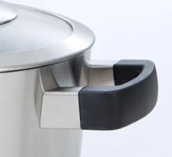 BK Conical Cool Glas Pannenset - 4-delig - RVS - Glazen Deksel - Inductie -Keukenpotten Winkel 1200x1098