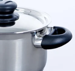 BK Karaat+ Pannenset - 5-delig - RVS – Geschikt Voor Alle Warmtebronnen -Keukenpotten Winkel 1200x1125