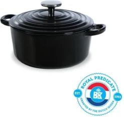 BK Bourgogne Braadpan Ø 20 Cm - Zwart - Gietijzer - Inductie 20 BK Bourgogne Braadpan Ø 20 Cm - Zwart - Gietijzer - Inductie -Keukenpotten Winkel 1200x1134 2