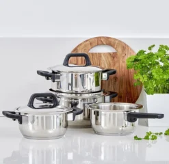 Gero Erik Kookpannenset - 4-delig - RVS - Inductie -Keukenpotten Winkel 1200x1167 1