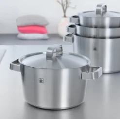 BK Conical+ Kookpannenset - 5-delig - RVS - Inductie -Keukenpotten Winkel 1200x1189
