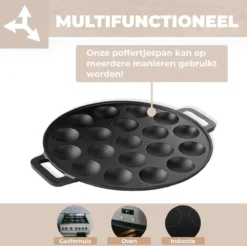 Poffertjespan - Geschikt Voor Alle Fornuizen - Poffertjesmaker - Poffertjespan Inductie - Poffertjespan Electrisch -Keukenpotten Winkel 1200x1195 5
