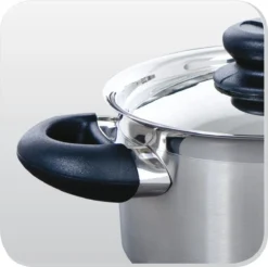 BK Karaat+ Pannenset - 5-delig - RVS – Geschikt Voor Alle Warmtebronnen -Keukenpotten Winkel 1200x1197 1