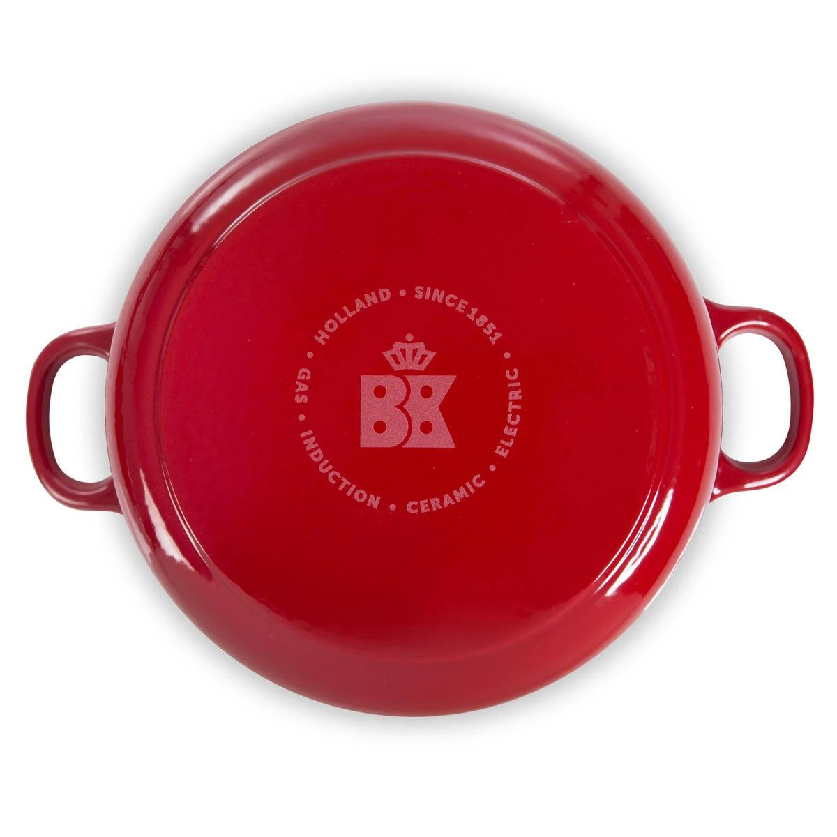 BK Bourgogne Braadpan Ø 20 Cm - Rood - Gietijzer - Inductie 9 BK Bourgogne Braadpan Ø 20 Cm - Rood - Gietijzer - Inductie - Afbeelding 9