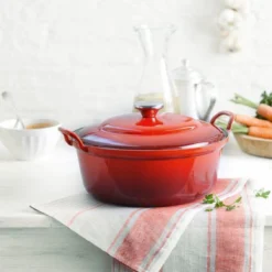 Le Creuset Braadpan Faitout Tradition Kersenrood - ø 24 Cm / 3 Liter -Keukenpotten Winkel 1200x1200 1057
