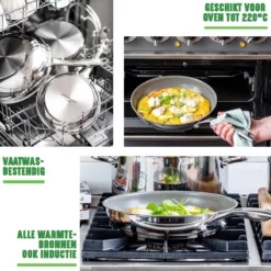 GreenChef Profile Plus Kookpan - 24cm - Inductie -Keukenpotten Winkel 1200x1200 12