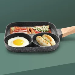 3-in-1 Grillpan Met Temperatuurgecontroleerde Antiaanbaklaag - Kook Verschillende Gerechten Tegelijk Zonder Oververhitting Of Verbranding -Keukenpotten Winkel 1200x1200 1295