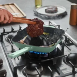 Springlane Gietijzeren Grillpan Mint, 26 Cm 17 Springlane Gietijzeren Grillpan Mint, 26 Cm -Keukenpotten Winkel 1200x1200 1296