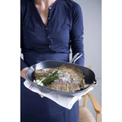 Le Creuset Gietijzeren Vierkante Grillpan - 26cm - Mat Zwart -Keukenpotten Winkel 1200x1200 1325