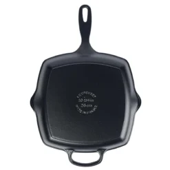 Le Creuset Gietijzeren Vierkante Grillpan - 26cm - Mat Zwart -Keukenpotten Winkel 1200x1200 1327