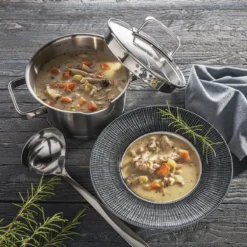 Sola Pannenset Diamond - 4 Delig - Ø 16,16,18,20 Cm - Zilver - RVS - Sandwichbodem 15 Sola Pannenset Diamond - 4 Delig - Ø 16,16,18,20 Cm - Zilver - RVS - Sandwichbodem -Keukenpotten Winkel 1200x1200 195