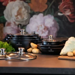 Herenthal Inductie Pannenset - Luxe 10-delige Koekenpanset - Voor Alle Warmtebronnen - Met Glazen Deksels En Koudgrepen - Zwart 17 Herenthal Inductie Pannenset - Luxe 10-delige Koekenpanset - Voor Alle Warmtebronnen - Met Glazen Deksels En Koudgrepen - Zwart -Keukenpotten Winkel 1200x1200 206