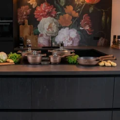 Herenthal Inductie Pannenset- Luxe 10-delige Koekenpannenset - Voor Alle Warmtebronnen - Met Glazen Deksels - Koper 19 Herenthal Inductie Pannenset- Luxe 10-delige Koekenpannenset - Voor Alle Warmtebronnen - Met Glazen Deksels - Koper -Keukenpotten Winkel 1200x1200 43
