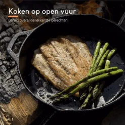 Ocina Gietijzeren Pan – Set Van 3 Stuks – ø25cm, ø19.5cm En ø16cm - Skillet - Koekenpan – Hapjespan – Koekenpan Inductie – Koekenpannenset - Gietijzeren Pan Bbq - Gietijzer - Incl. Receptenboek -Keukenpotten Winkel 1200x1200 494