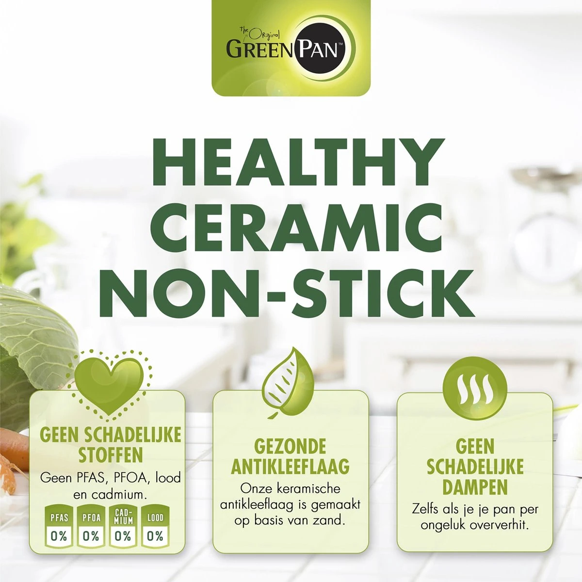 GreenPan Barcelona Infinity Pro Koekenpannenset - 3-delig - Zwart - Inductie - PFAS-vrij 11 GreenPan Barcelona Infinity Pro Koekenpannenset - 3-delig - Zwart - Inductie - PFAS-vrij - Afbeelding 11