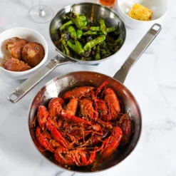 Saveur Selects Voyage Series - Triply RVS Koekenpannenset Inductie - 20cm - 25cm - Anti Aanbak - Levenslange Garantie - Luxe Pannenset -Keukenpotten Winkel 1200x1200 554