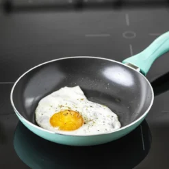 VitaVerde Expert Koekenpannenset Ø 20cm + Ø 24cm + Ø 28cm - Turquoise - Inductie - PFAS-vrij -Keukenpotten Winkel 1200x1200 558