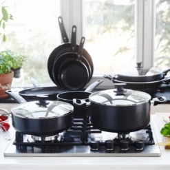 GreenPan Cambridge Koekenpannenset Ø 20cm + Ø 28cm - Zwart - Inductie - PFAS-vrij -Keukenpotten Winkel 1200x1200 563