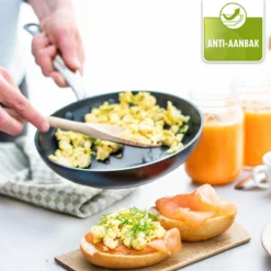 GreenPan Barcelona Infinity Pro Koekenpannenset Ø 24cm + Ø 28cm - Zwart - Inductie - PFAS-vrij 17 GreenPan Barcelona Infinity Pro Koekenpannenset Ø 24cm + Ø 28cm - Zwart - Inductie - PFAS-vrij -Keukenpotten Winkel 1200x1200 612