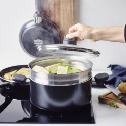 GreenPan Memphis Pannenset - 20-delig - Zwart - Inductie - PFAS-vrij -Keukenpotten Winkel 1200x1200 63