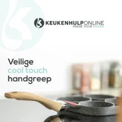 Culistar Pannenkoekenpan Inductie - Pancake Pan - Omeletpan - Omeletmaker - Eierpan - Inclusief Receptenboekje 12 Culistar Pannenkoekenpan Inductie - Pancake Pan - Omeletpan - Omeletmaker - Eierpan - Inclusief Receptenboekje -Keukenpotten Winkel 1200x1200 875