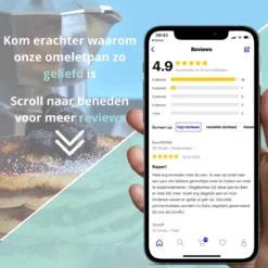 Culistar Pannenkoekenpan Inductie - Pancake Pan - Omeletpan - Omeletmaker - Eierpan - Inclusief Receptenboekje 16 Culistar Pannenkoekenpan Inductie - Pancake Pan - Omeletpan - Omeletmaker - Eierpan - Inclusief Receptenboekje -Keukenpotten Winkel 1200x1200 878