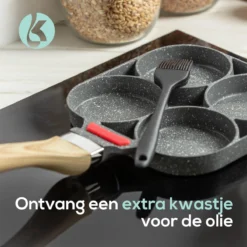 Culistar Pannenkoekenpan Inductie - Pancake Pan - Omeletpan - Omeletmaker - Eierpan - Inclusief Receptenboekje 19 Culistar Pannenkoekenpan Inductie - Pancake Pan - Omeletpan - Omeletmaker - Eierpan - Inclusief Receptenboekje -Keukenpotten Winkel 1200x1200 881
