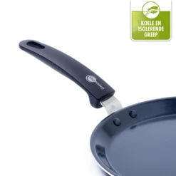 GreenPan Essentials Pannenkoekenpan 24cm - Zwart - Inductie - PFAS-vrij -Keukenpotten Winkel 1200x1200 897