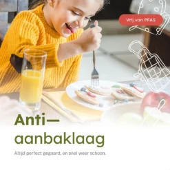 Merkloos Pancake Pan - Omeletpan - Eierpan - Anti Aanbaklaag - PFAS Vrij - Pancake Maker - Geschikt Voor Alle Warmtebronnen - Inductie Pannen -Keukenpotten Winkel 1200x1200 909