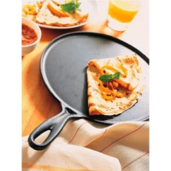 Le Creuset Le Creuster Gietijzeren Pannenkoekpan - Mat Zwart - 27cm -Keukenpotten Winkel 1200x1200 936